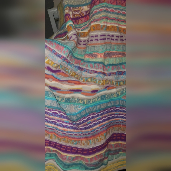 COOGI CASA Australia wool blanket multicolored - Picture 5 of 10